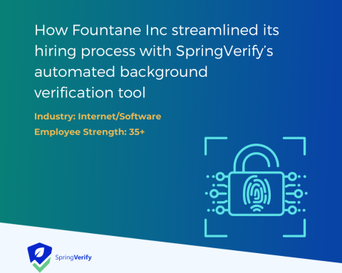 Fountance INC hiring process with SpringVerify