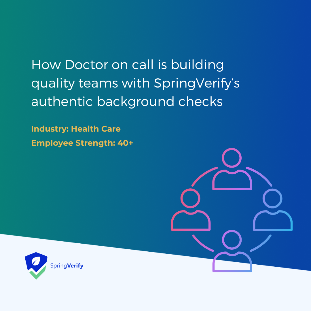 How doctor on call is bulding with SV