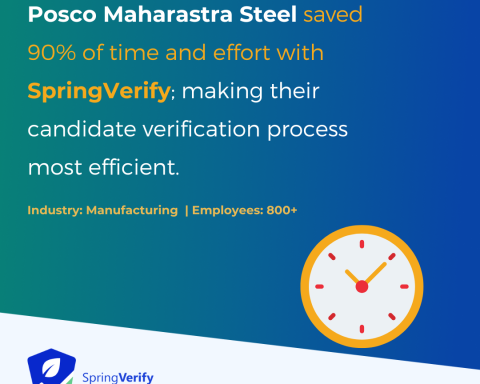 Posco Maharastra Steel with SpringVerify