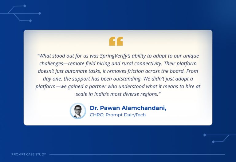 Prompt DairyTech Testimonial